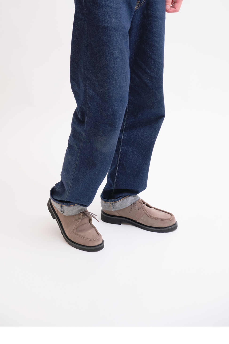 Lightweight Deck Shoe | Dark Taupe Suede