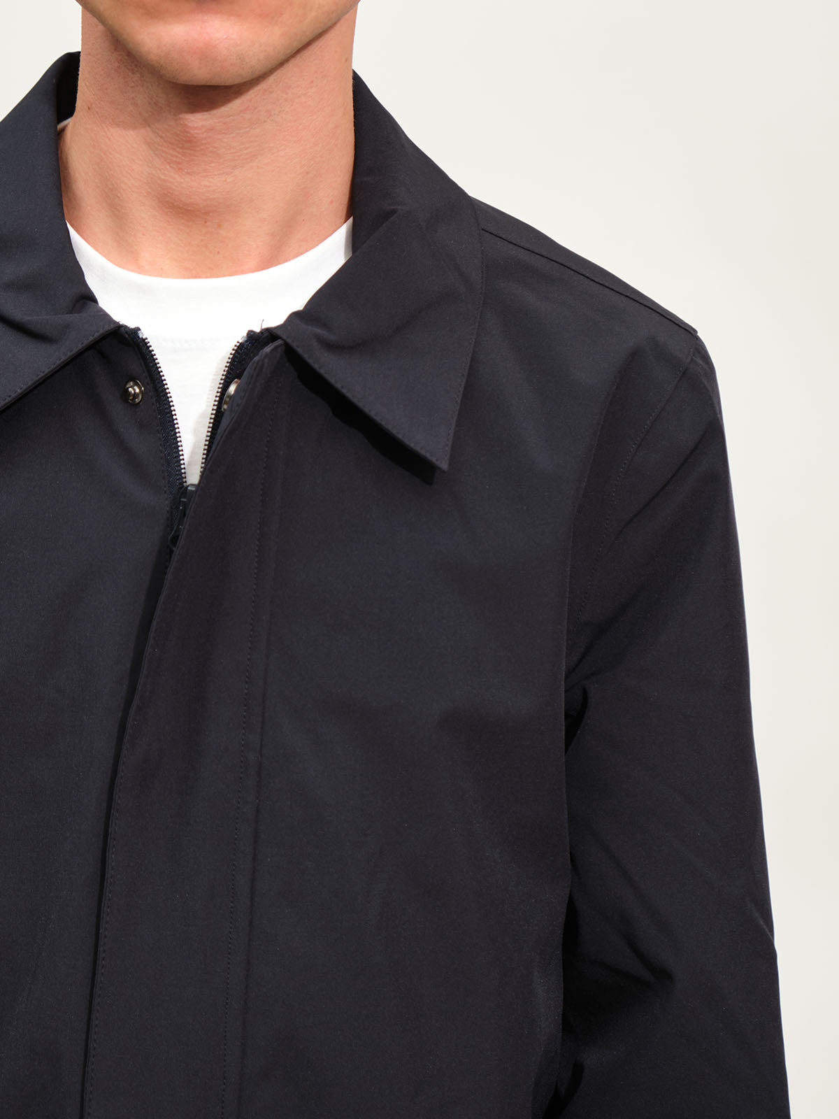 Technical Coat | Navy Blue