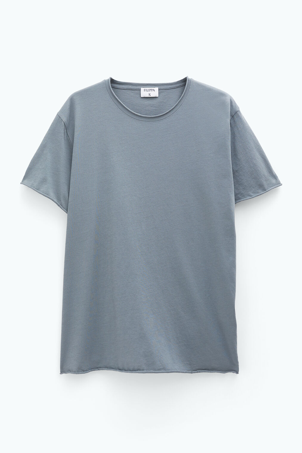 Roll Neck Tee | Smoke Green