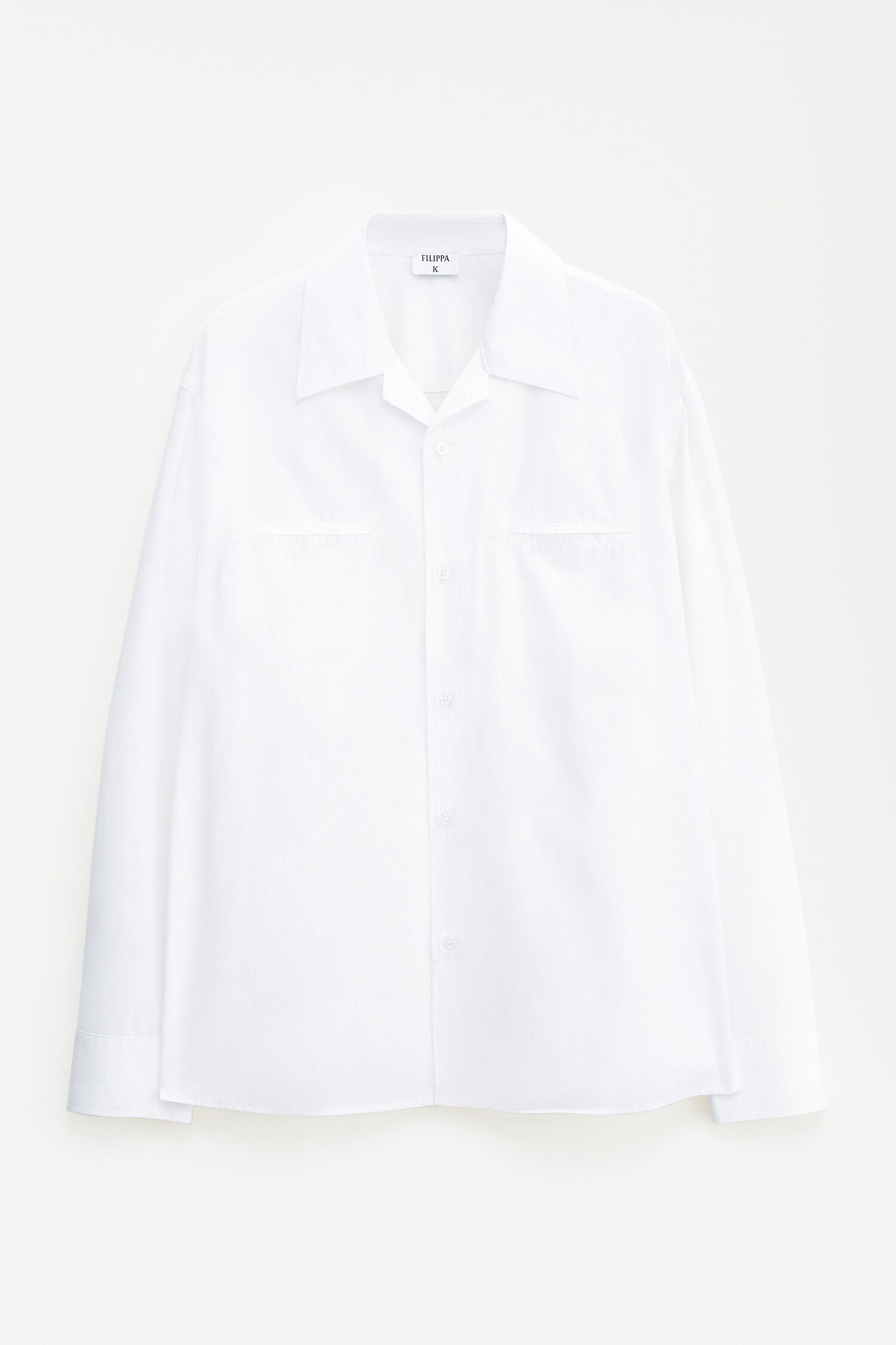 Relaxed Cotton Resort Shirt | White