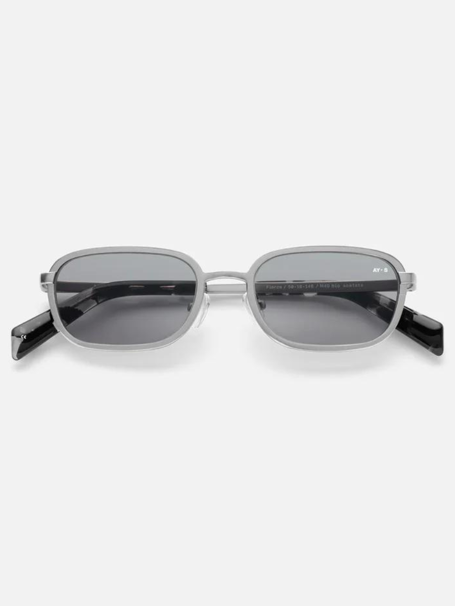 Fierce Sunglasses | Shiny Silver