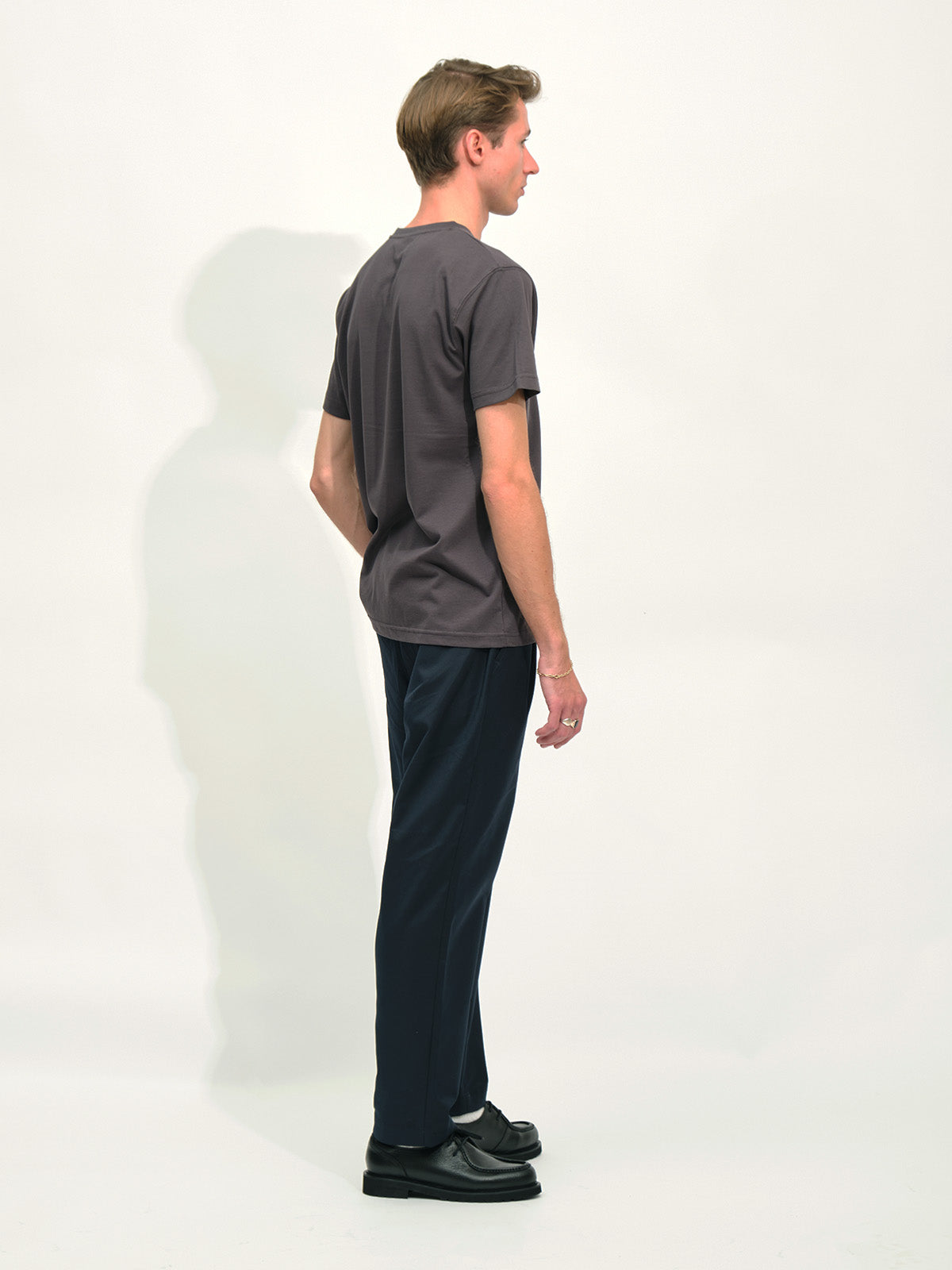 Heavyweight Organic STV Logo Tee | Grey