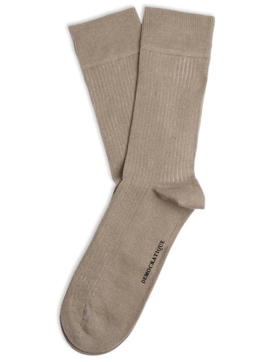 Originals Fine Rib Socks | Khaki