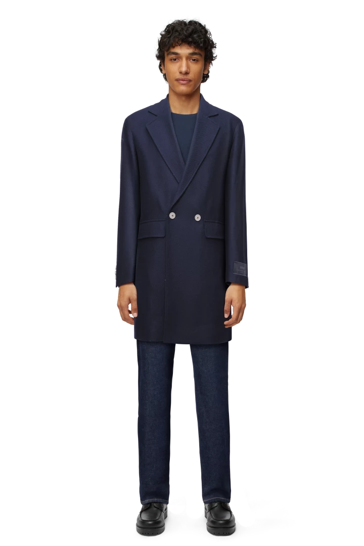 Luno Coat | Navy