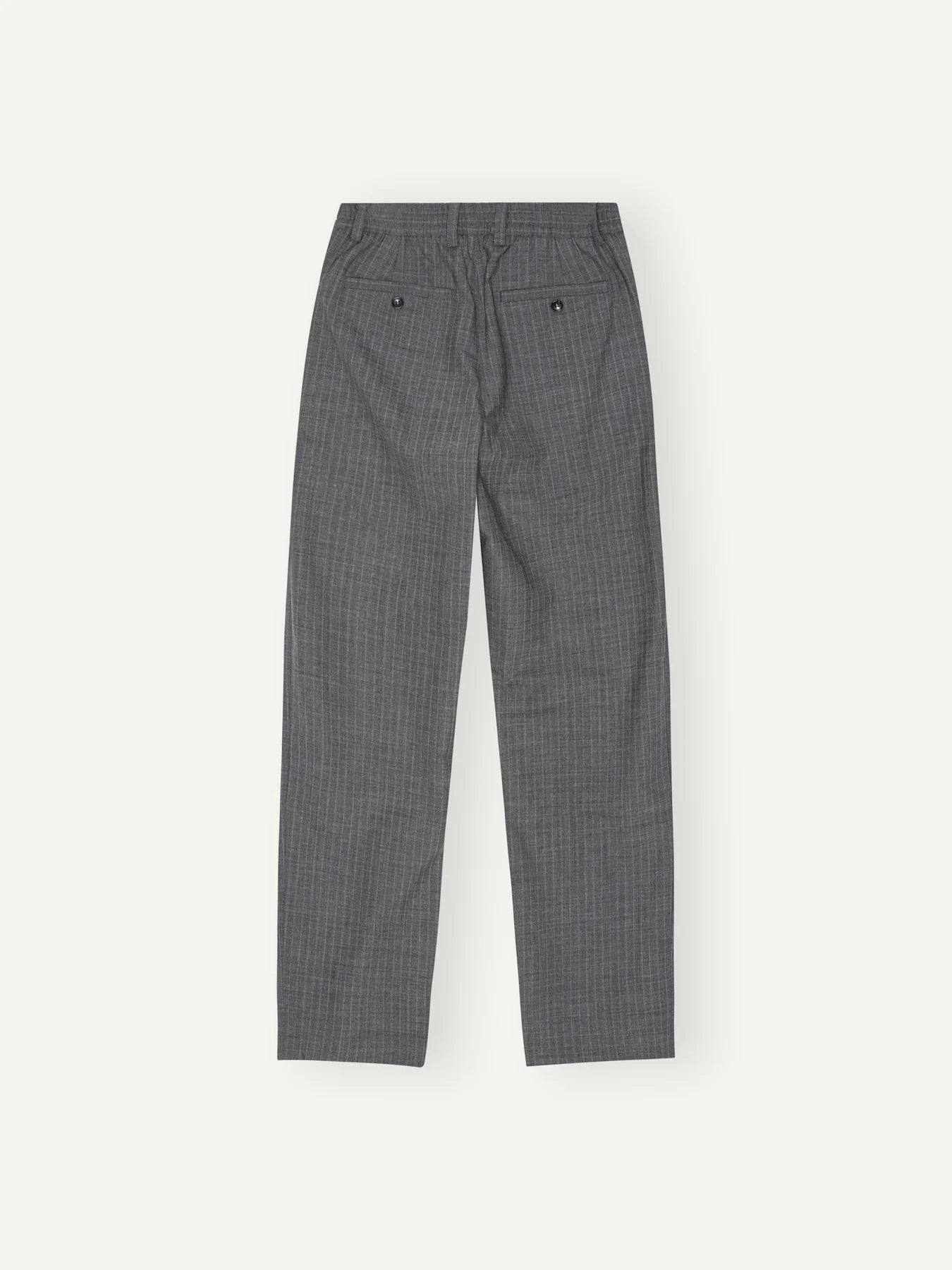 Agency Trousers | Grey Pin