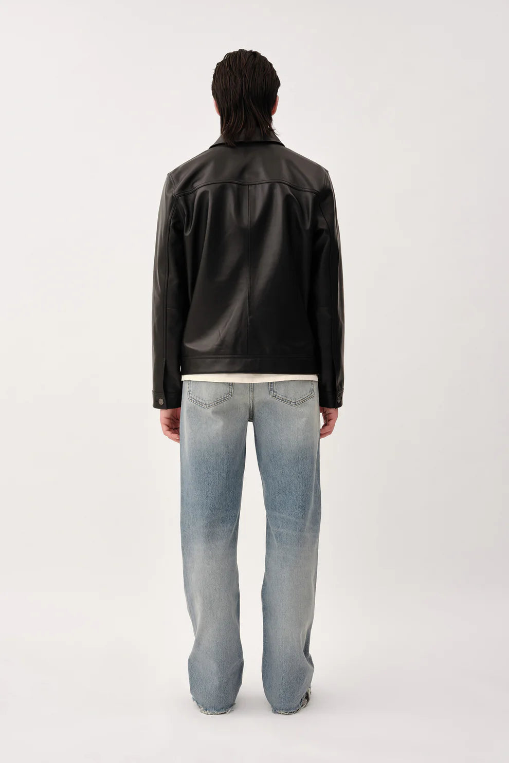 Clayton Leather Jacket | Black