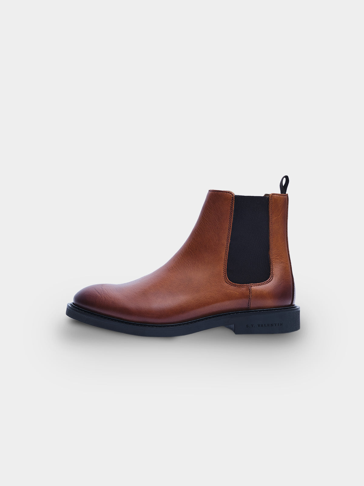 Klassisk brun chelseaboot til mænd