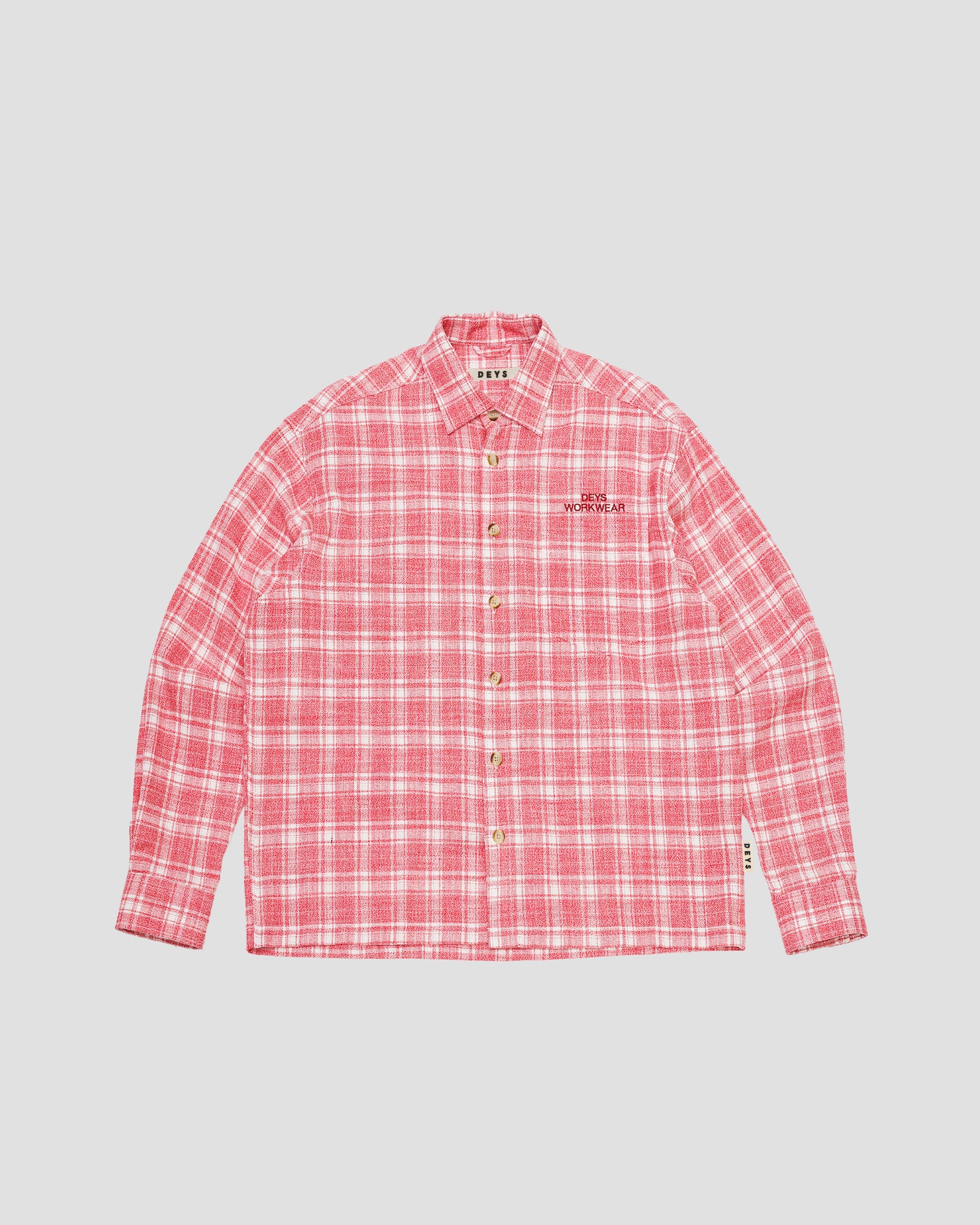 Bellflower Spring Flannel - Red Check