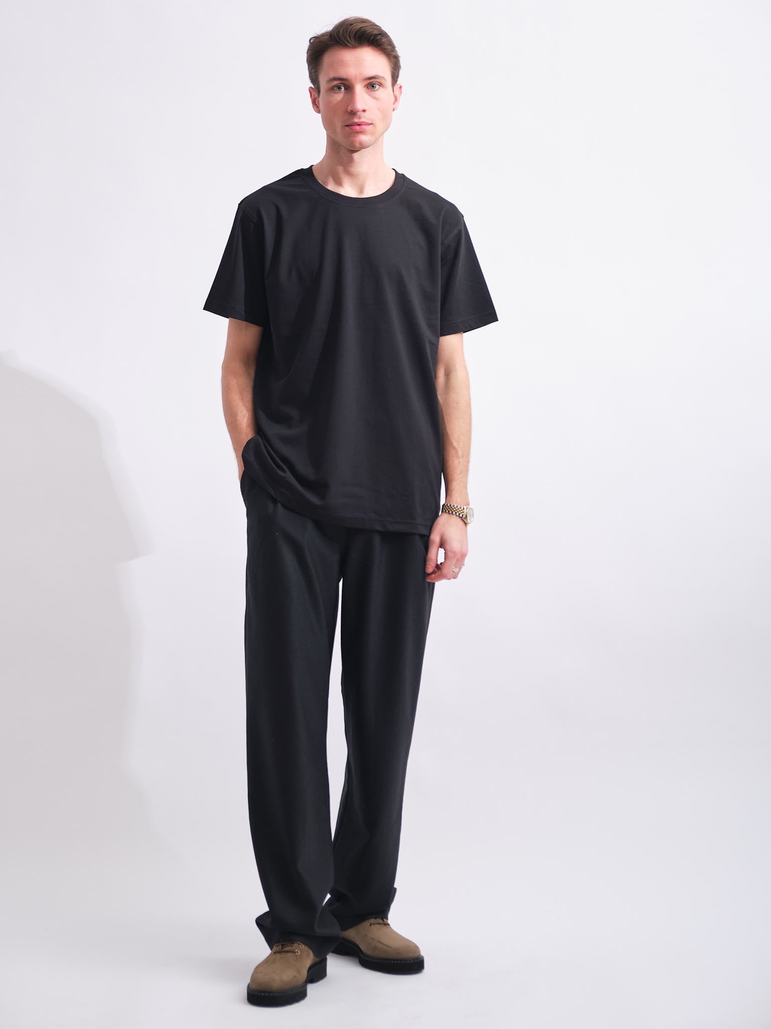 Heavyweight Organic Tee | Black