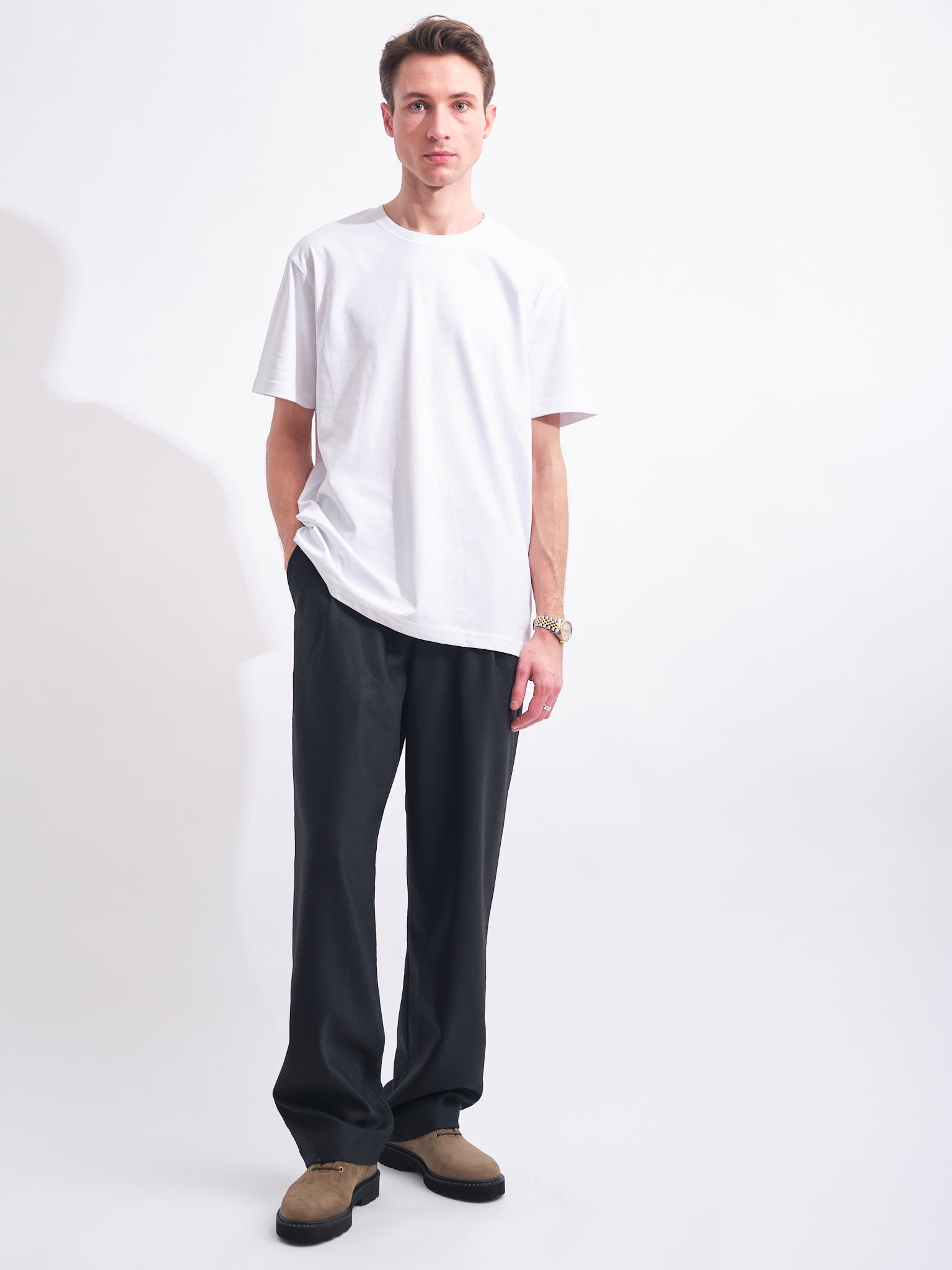 Heavyweight Organic Tee | White