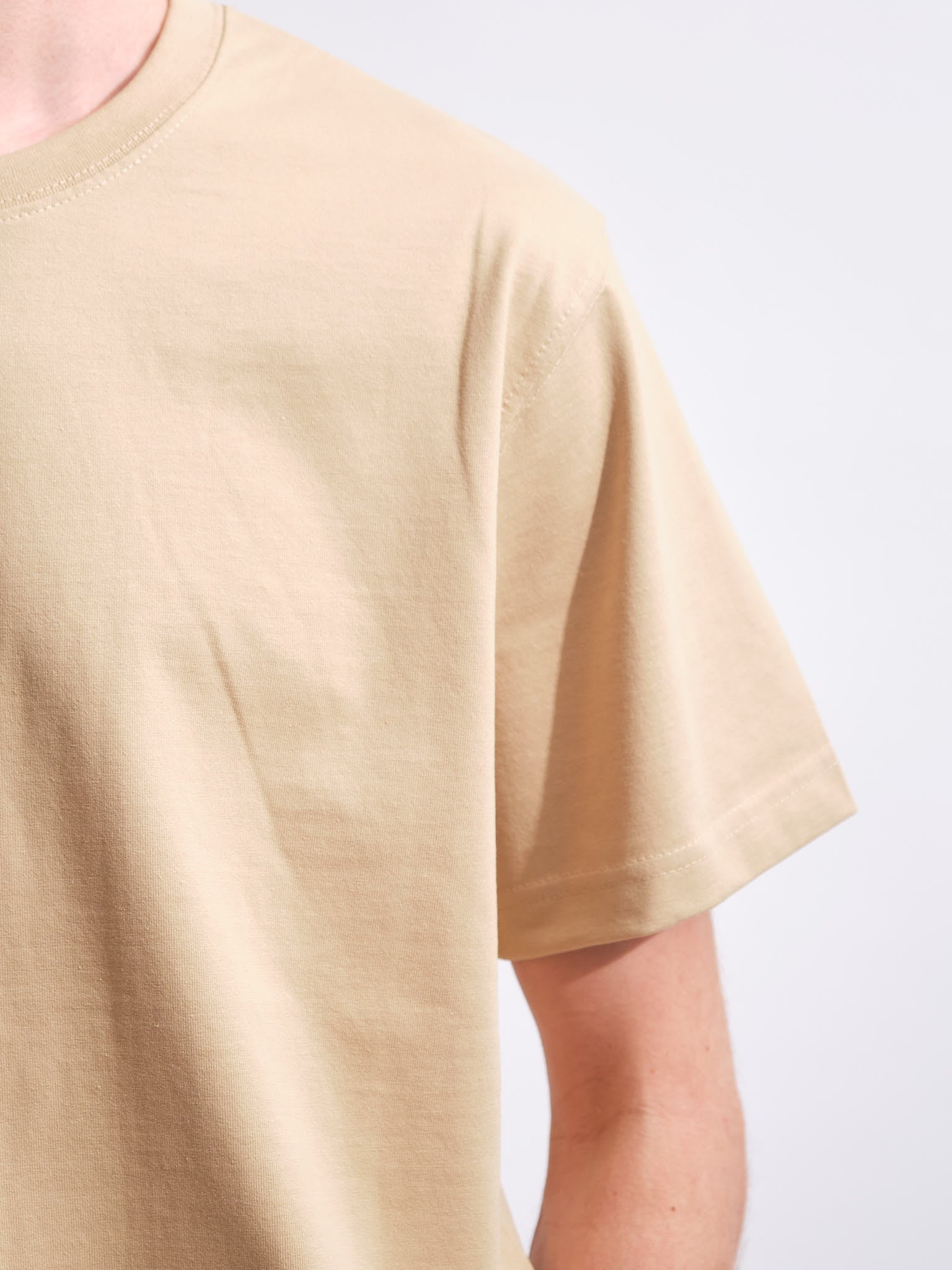 Heavyweight Organic Tee | Sand
