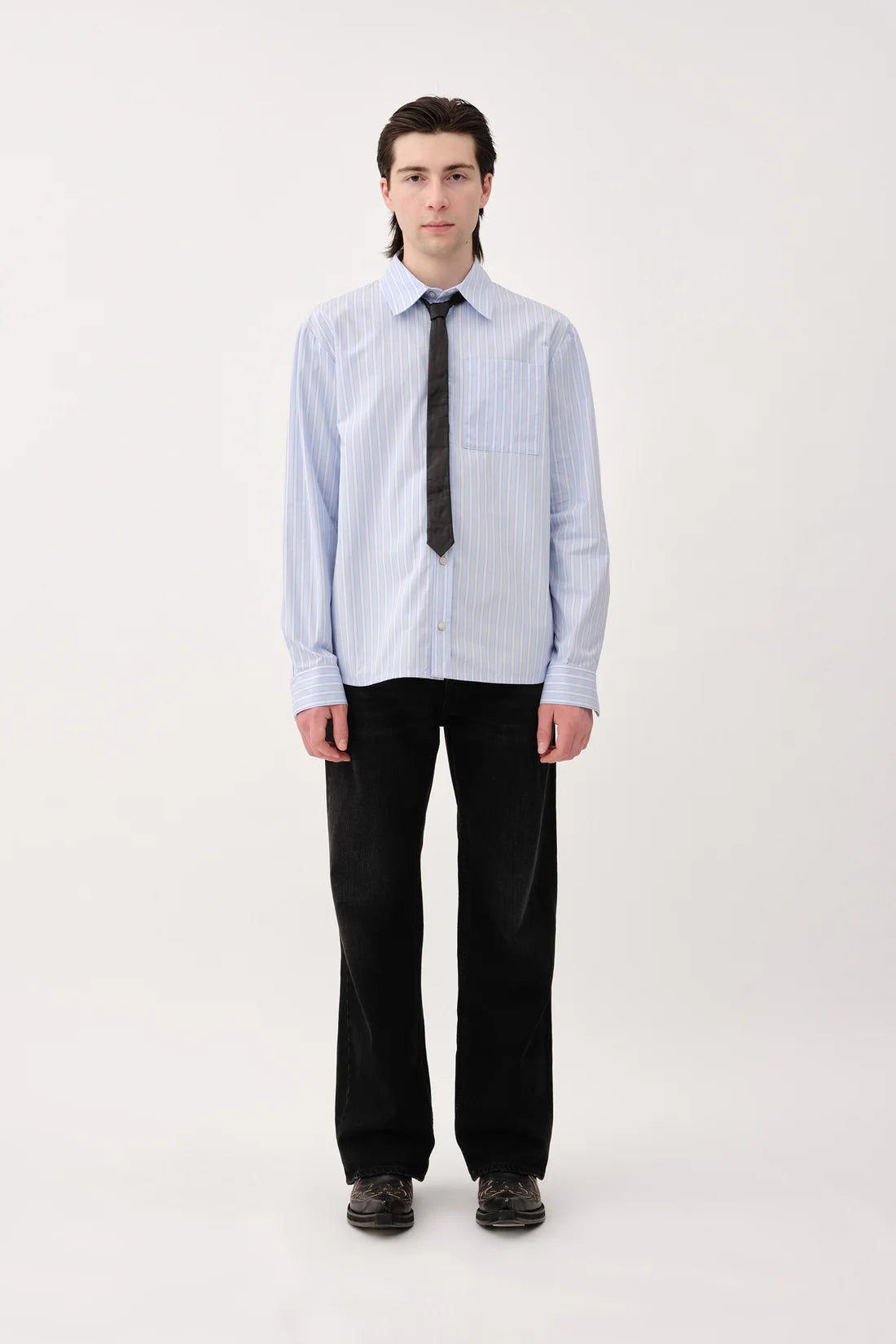 Knox Stripe Shirt | Blue Stripe