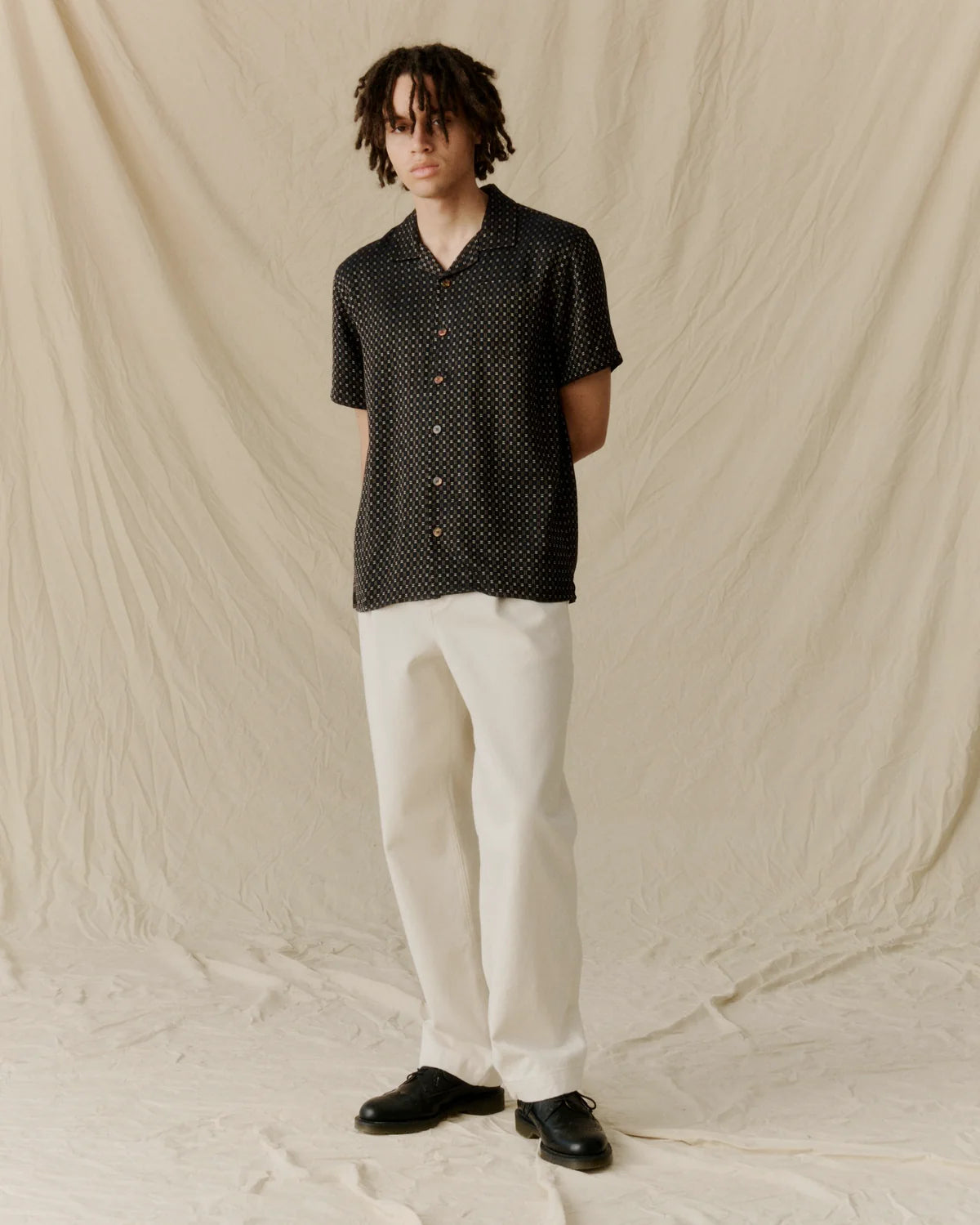 Cave Shirt | Brown Geo