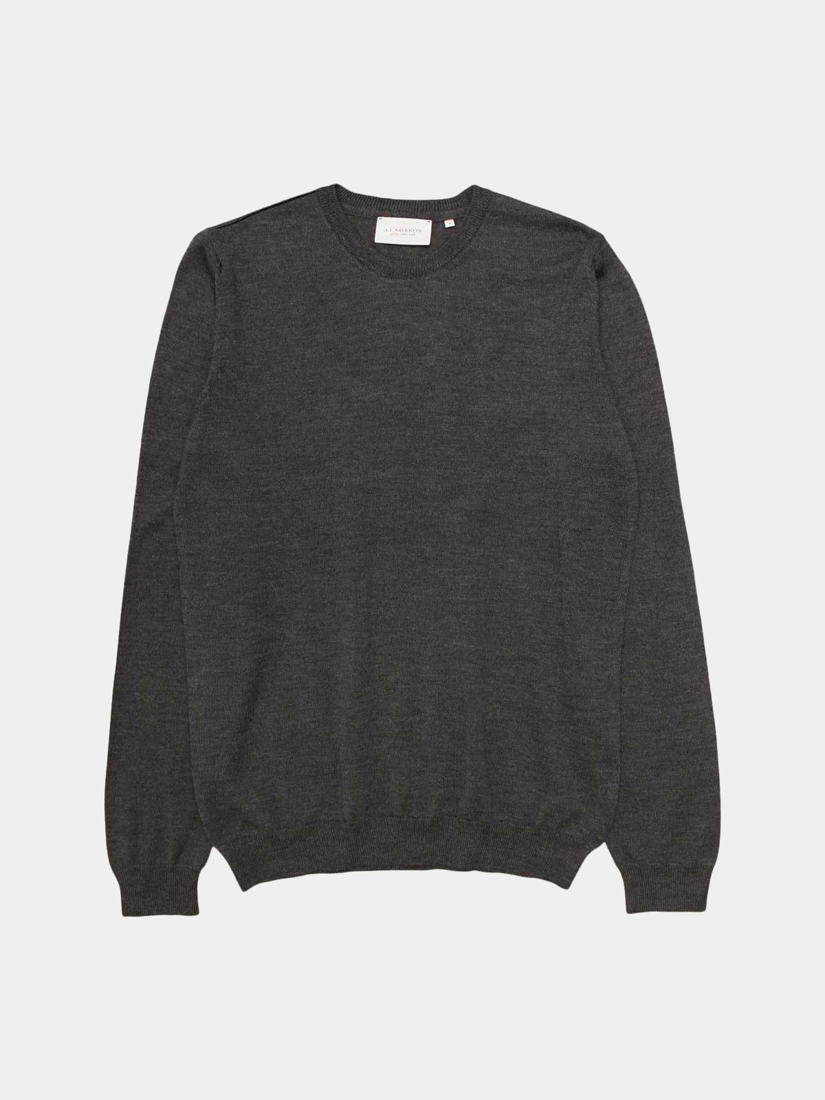 Extrafine Merino Knit | Dark Grey