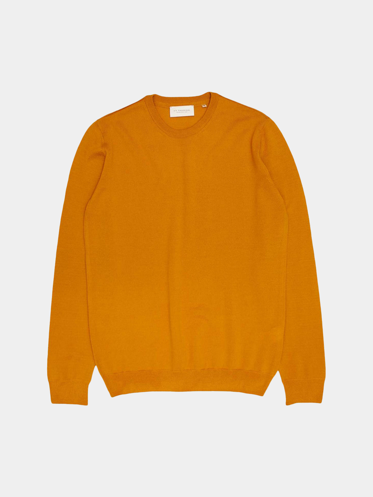 Extrafine Merino Knit | Burned Yellow