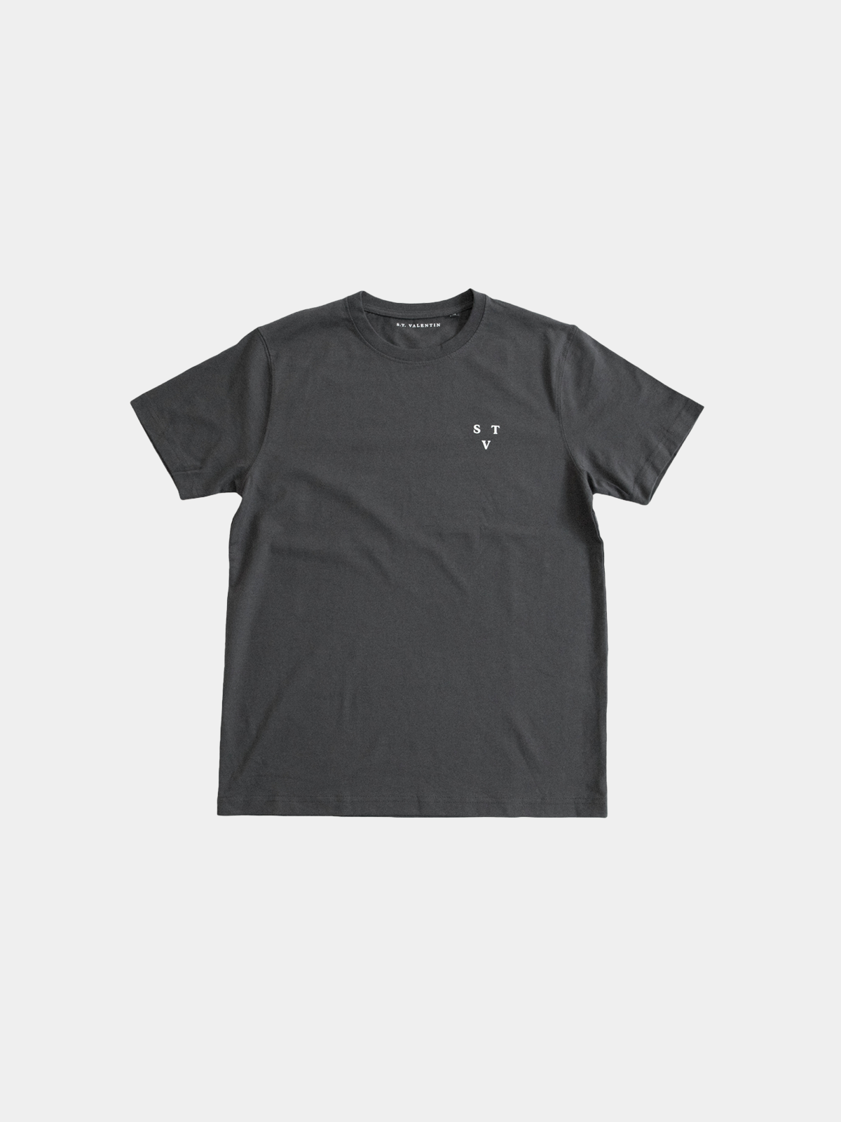 Heavyweight Organic STV Logo Tee | Grey