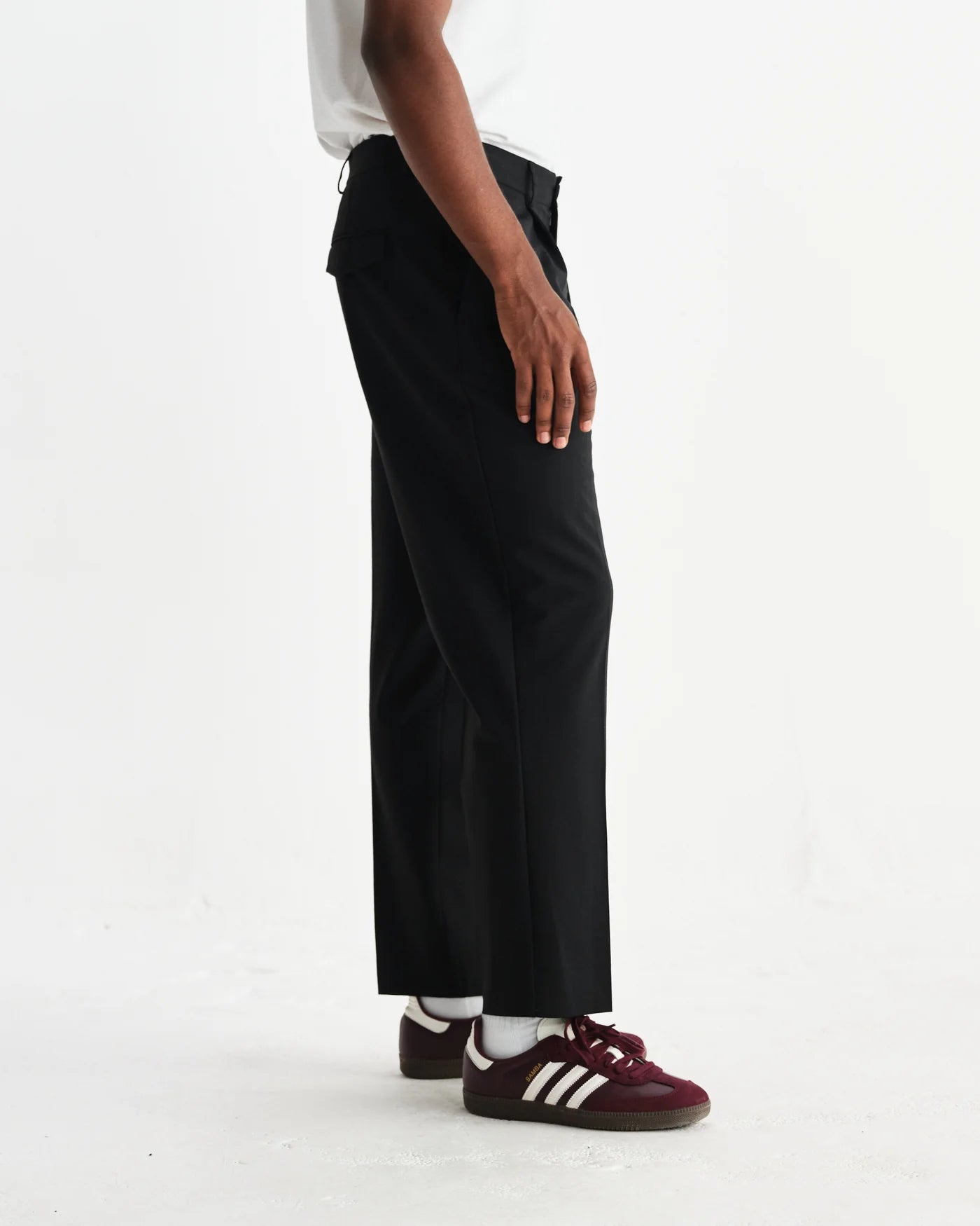 Aubyn Trouser Wool Blend Twill | Black