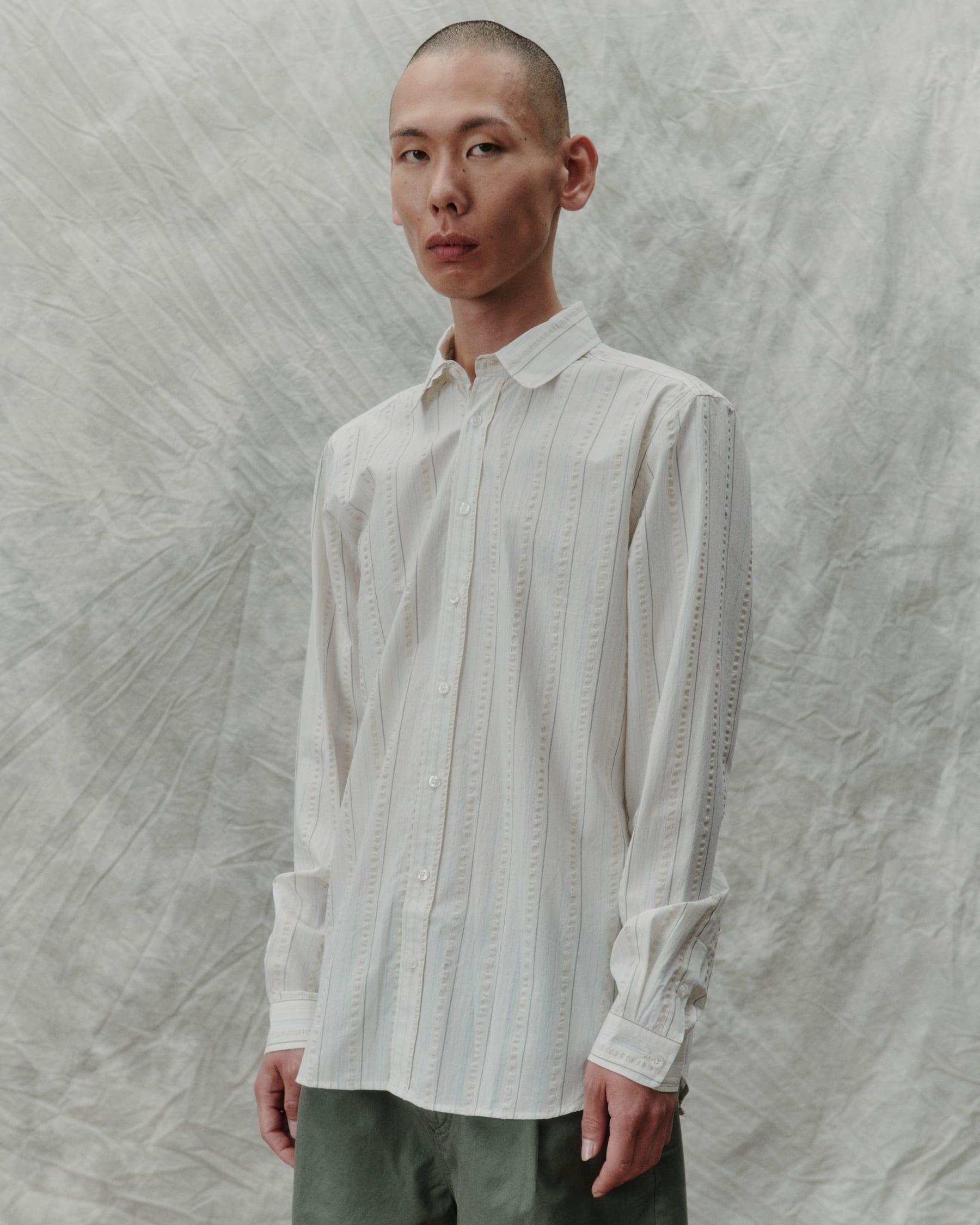 Babylon Shirt | Off White Stripe