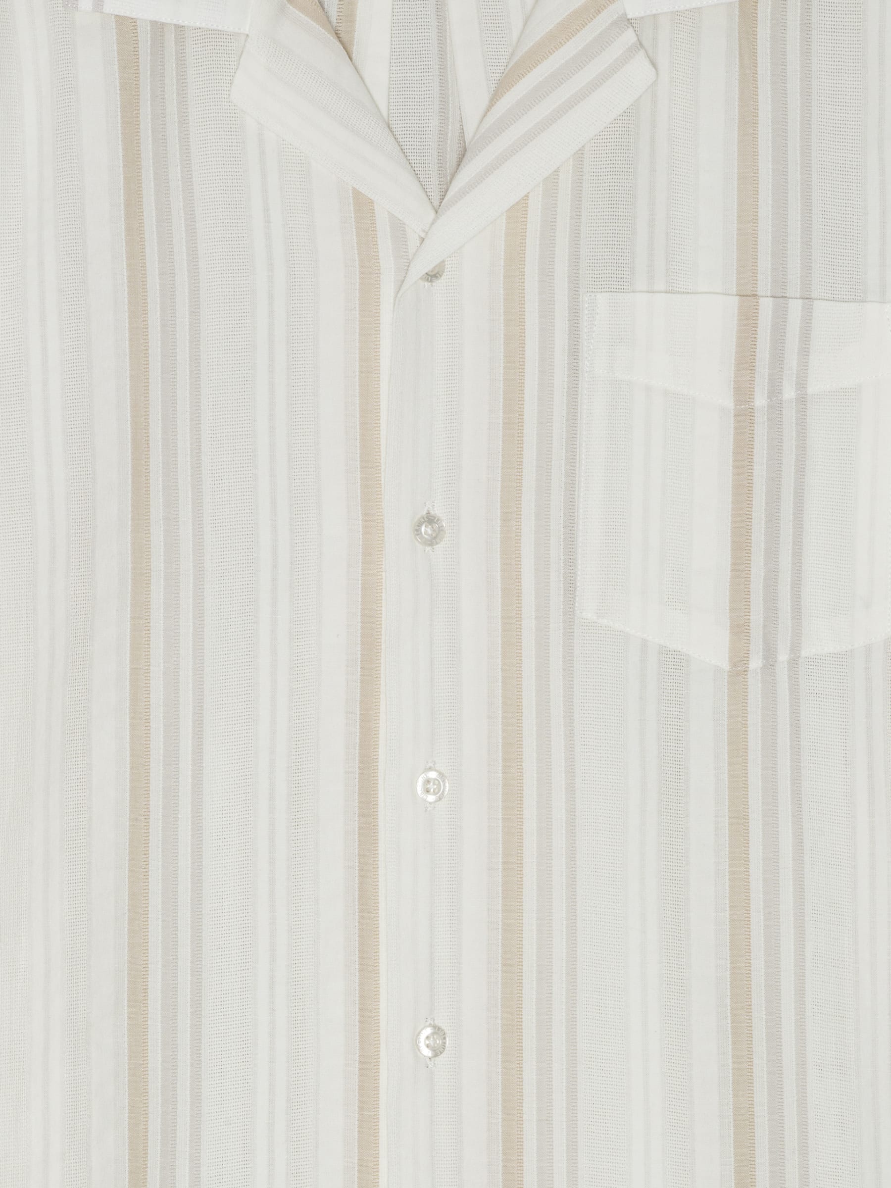 Cave Shirt | Taupe Stripe