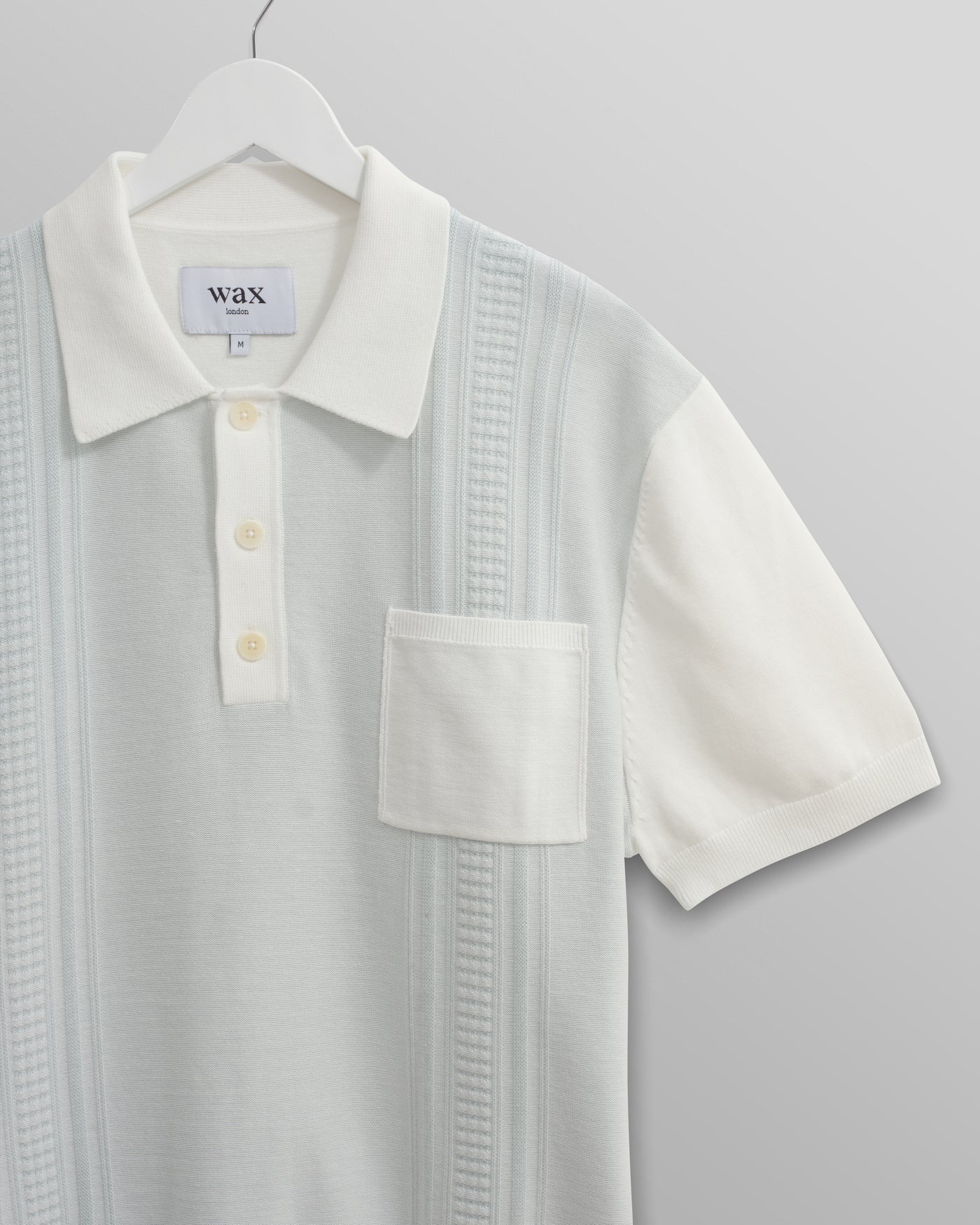 Turin Polo | Blue/Ecru