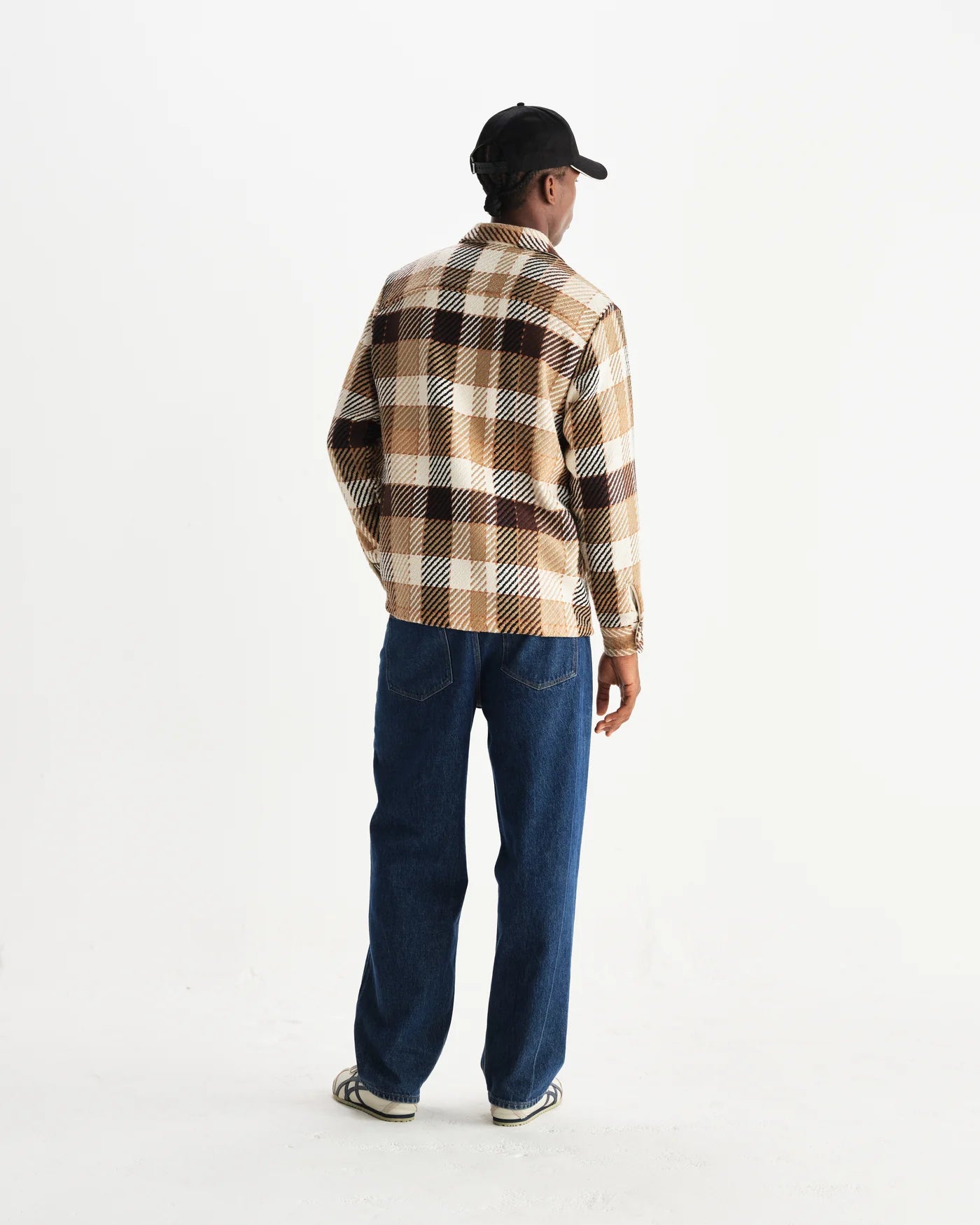 Whiting Overshirt Pike Check Natural / Brown
