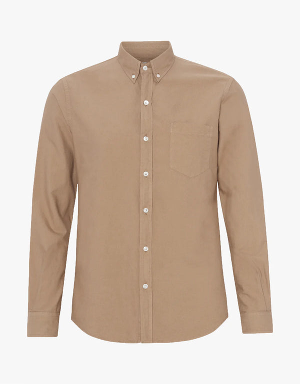 Classic Organic Button Down Shirt | Desert Khaki