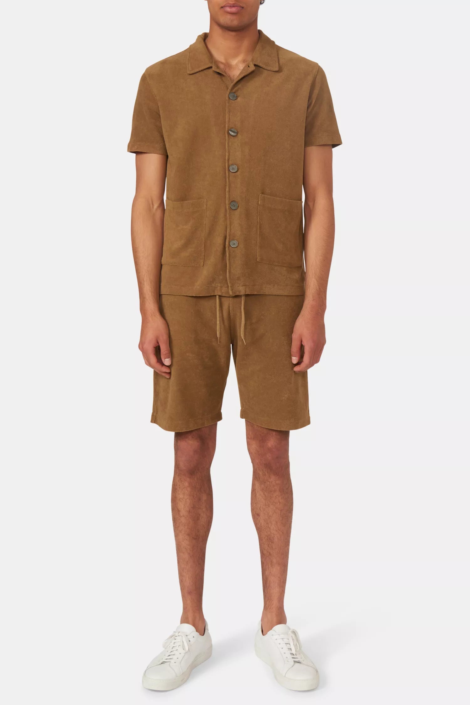Ellory Shorts | Dark Beige