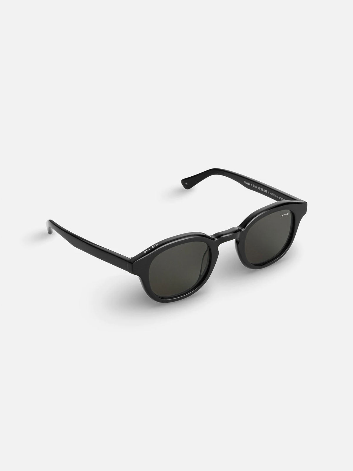 Suede Sunglasses | Black