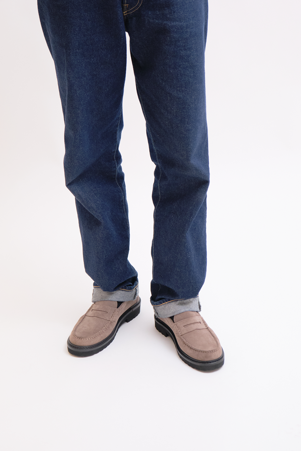 Lightweight Loafer | Dark Taupe Suede