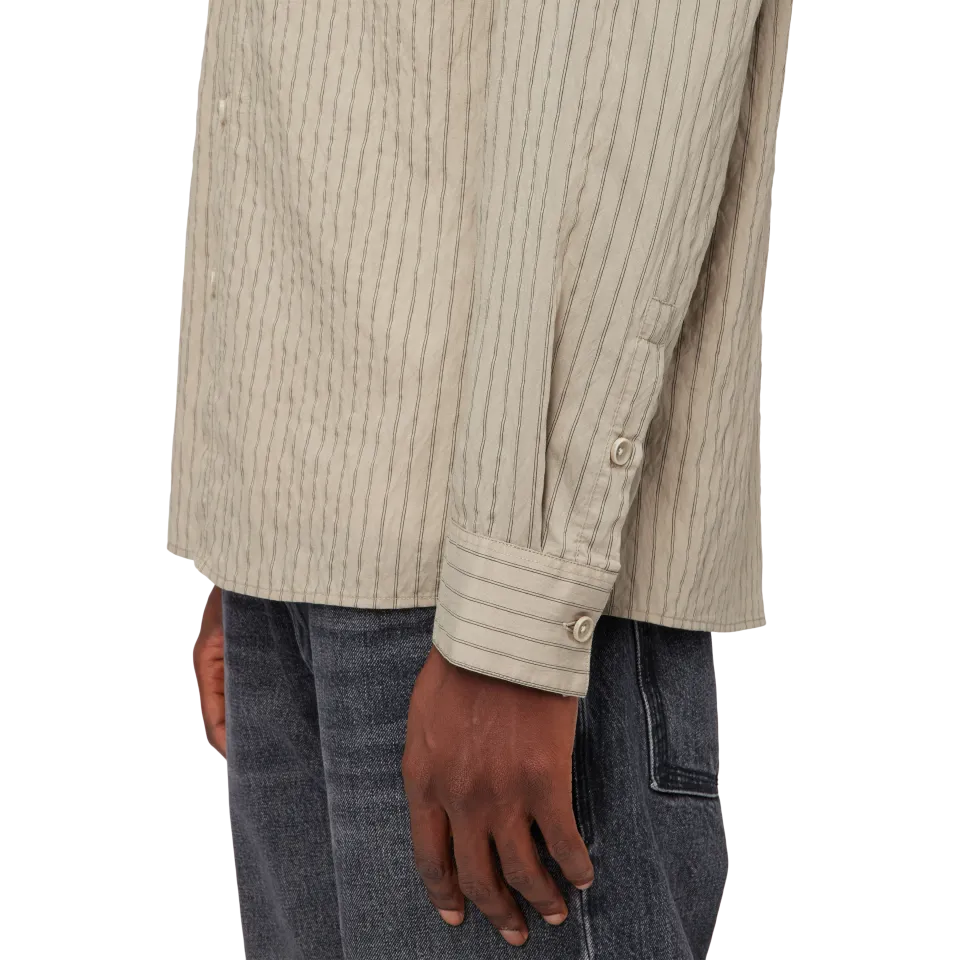 Hecto Shirt | Khaki Stripe