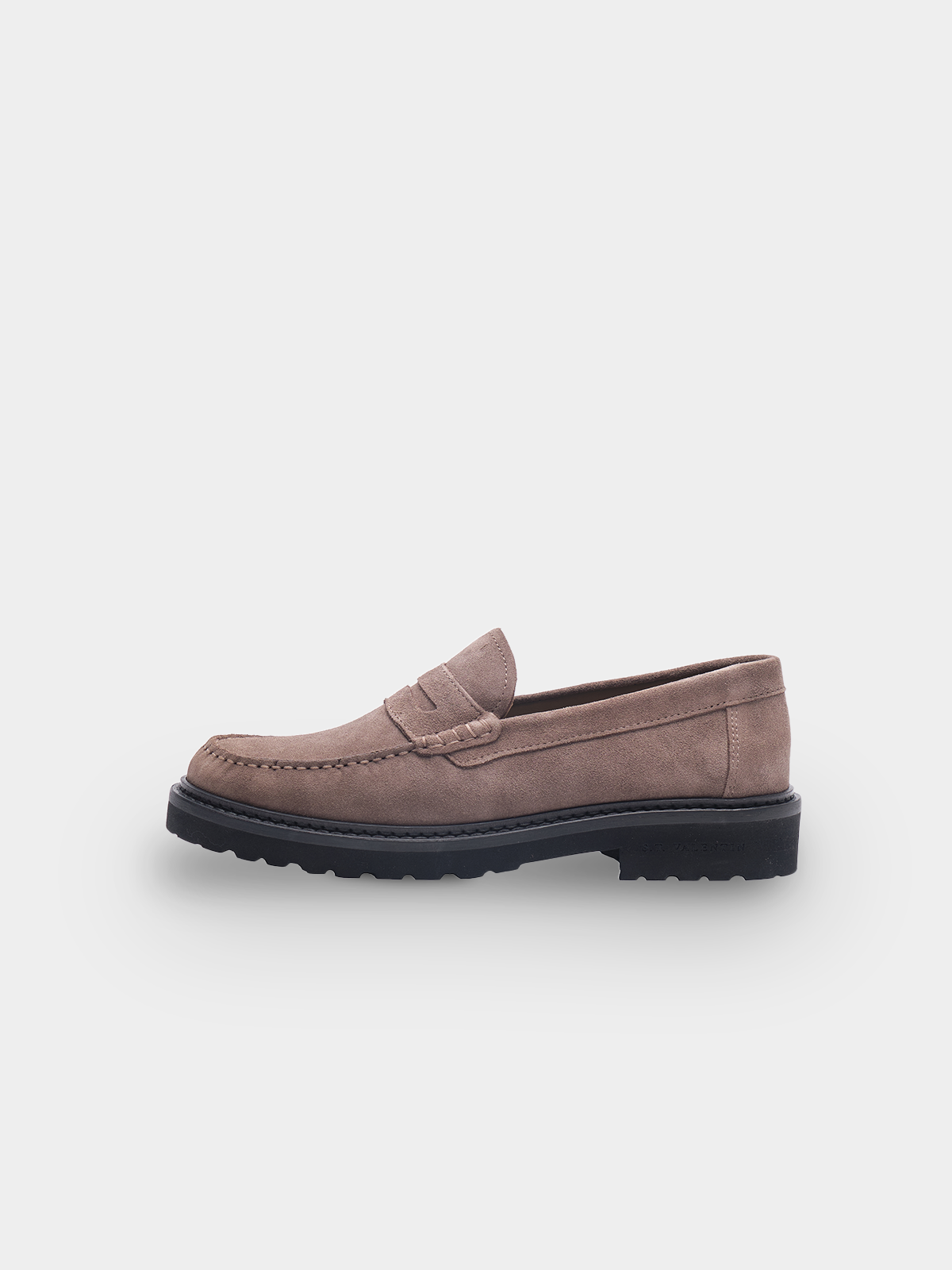 Lightweight Loafer | Dark Taupe Suede