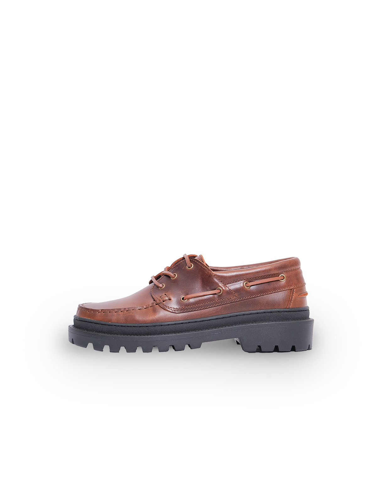 CHUNKY BOAT Shoe | BROWN