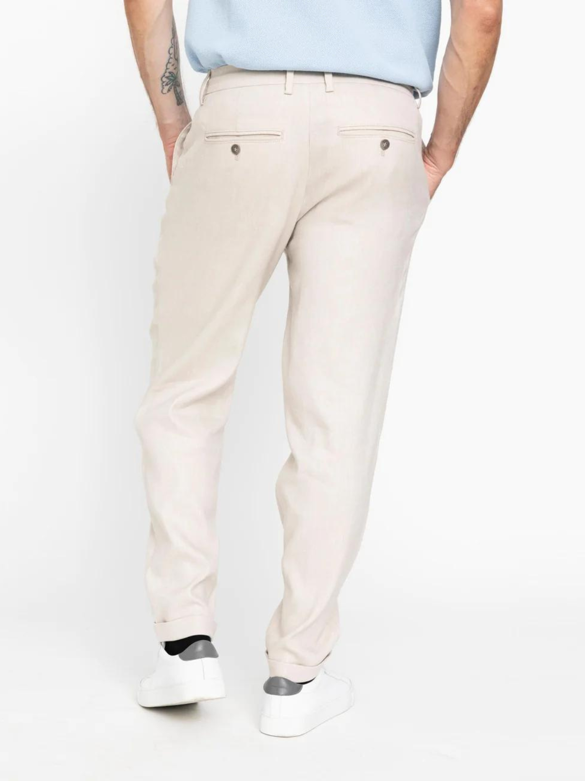 Arthur Pants | Sand Linen