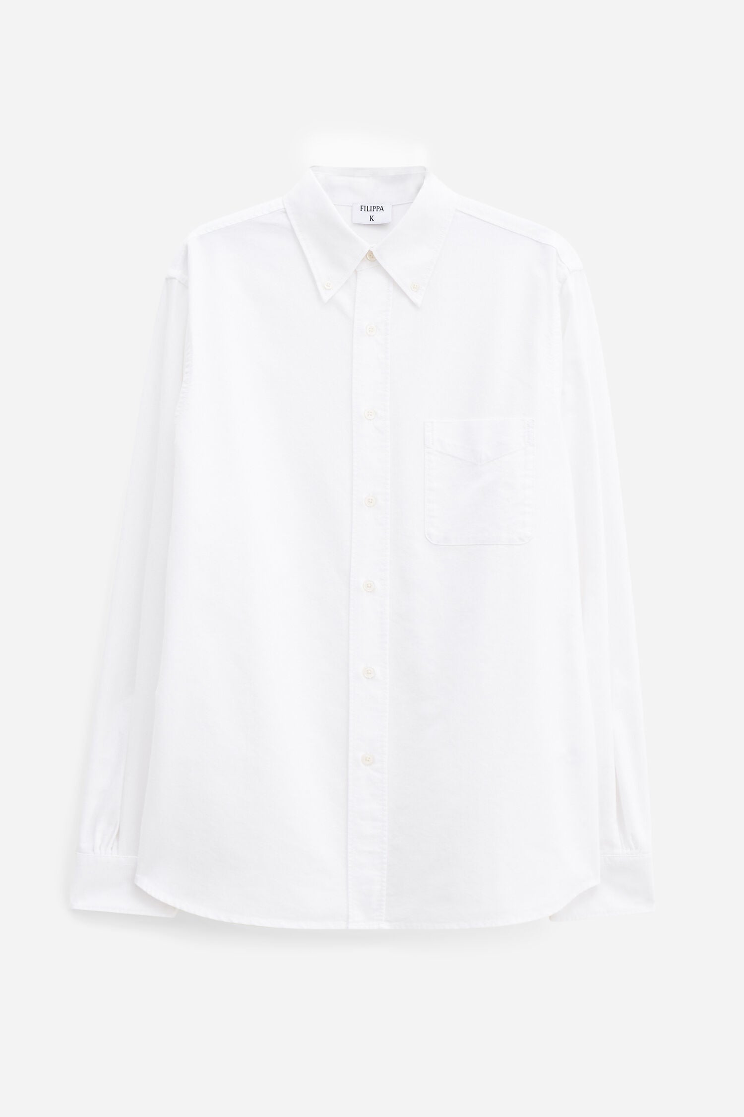 Slim Oxford Cotton Shirt | White