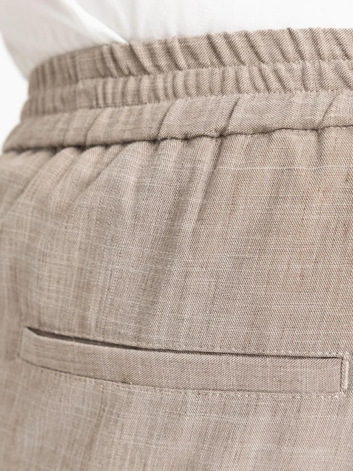 Turi Shorts | Light Brown Melange