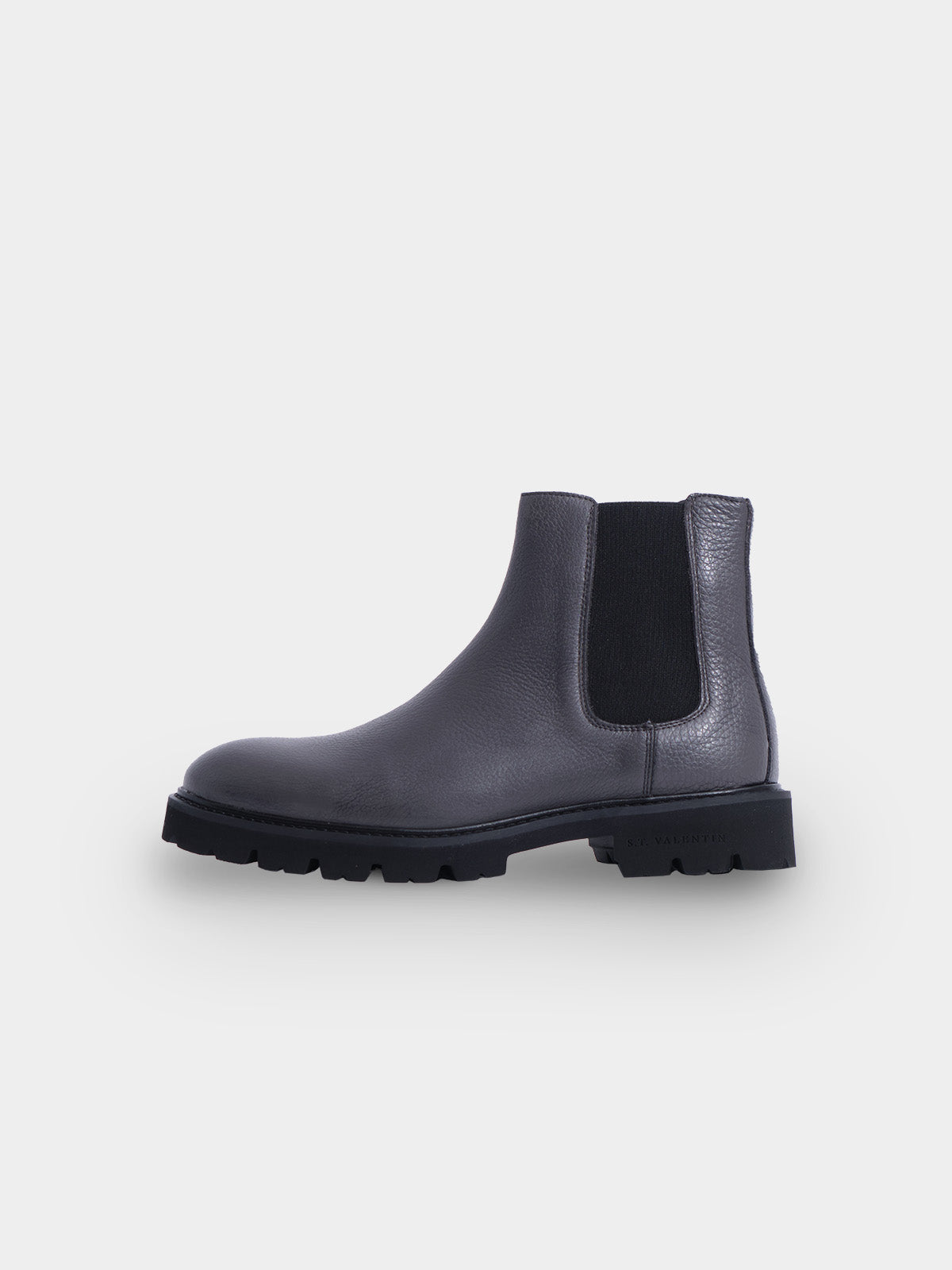 Lightweight Chelsea Boot | Titanio Grained Leather