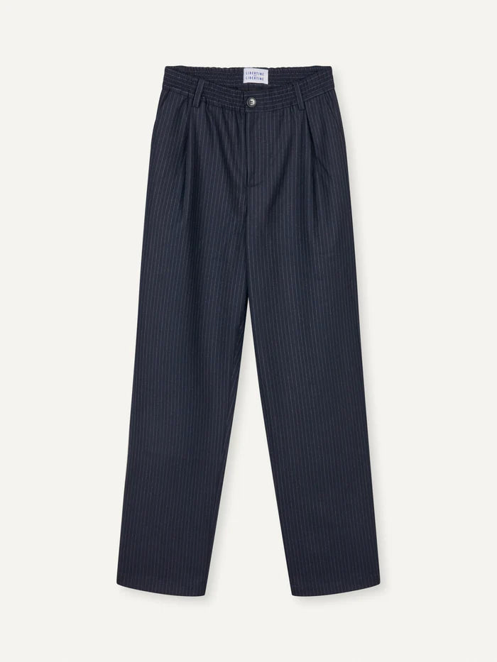 Agency Trousers | Dark Navy Pin