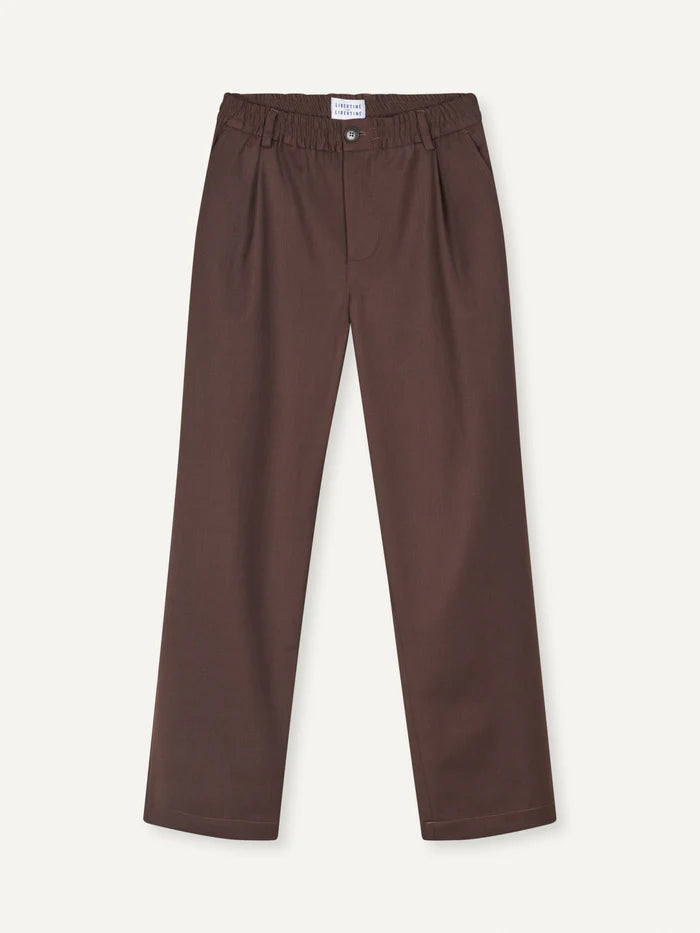 Agency Trousers | Dark Brown