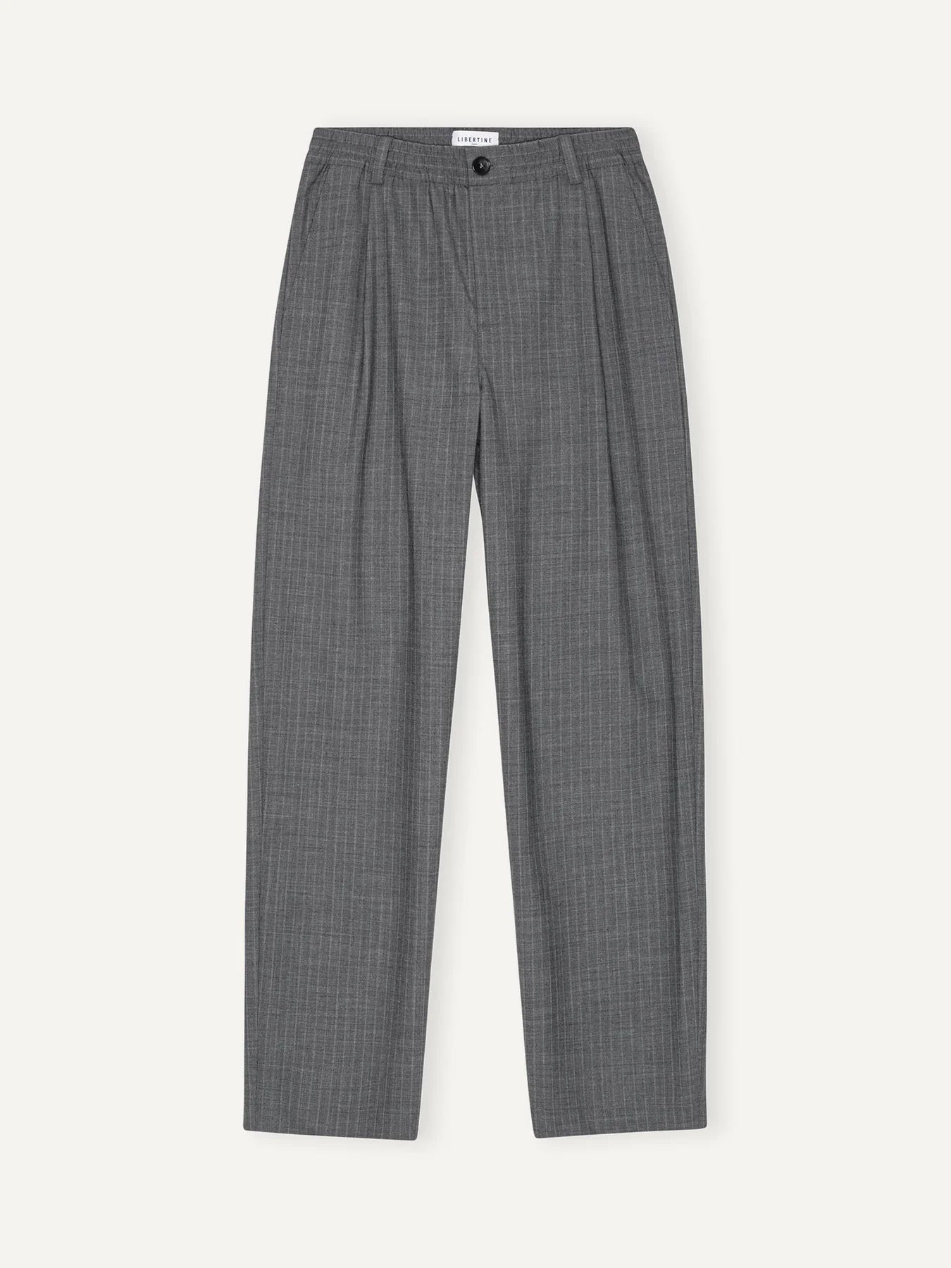 Agency Trousers | Grey Pin