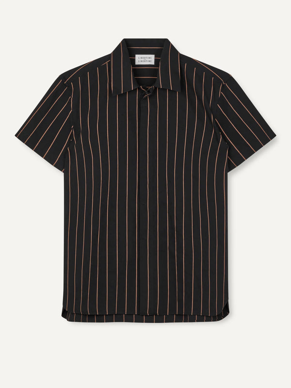 Carbon Shirt | Khaki Stripe