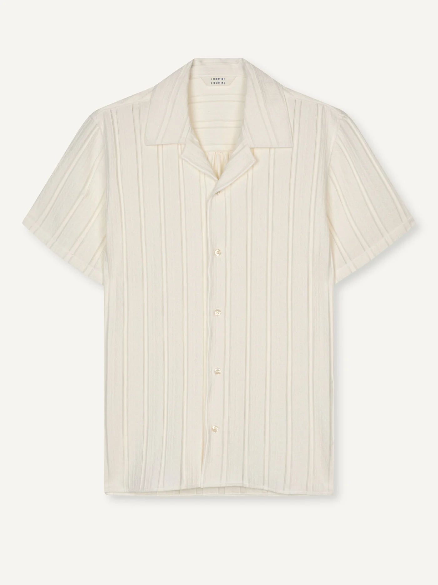 Cave Shirt | Textured Ecru