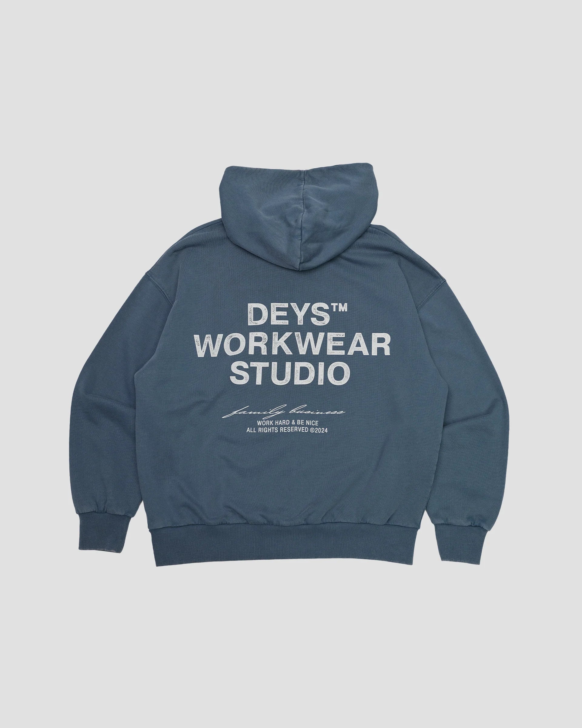 Hillside Hoodie - Washed Blue