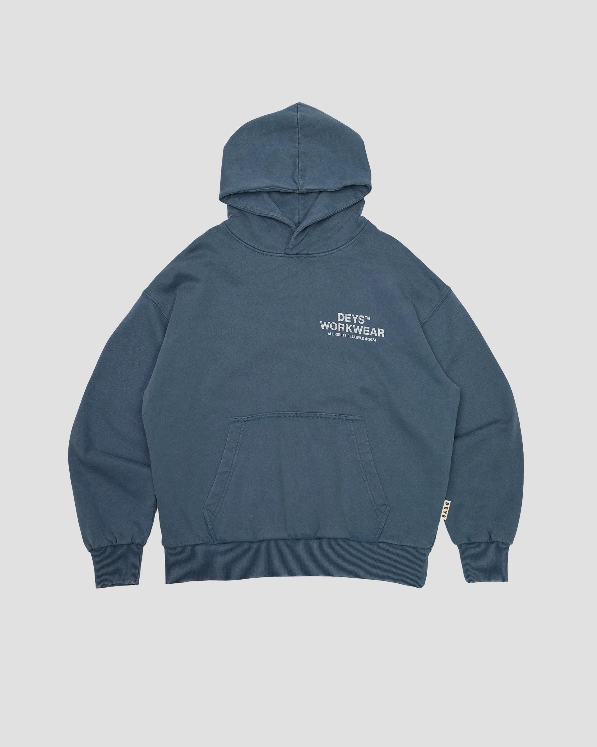 Hillside Hoodie - Washed Blue
