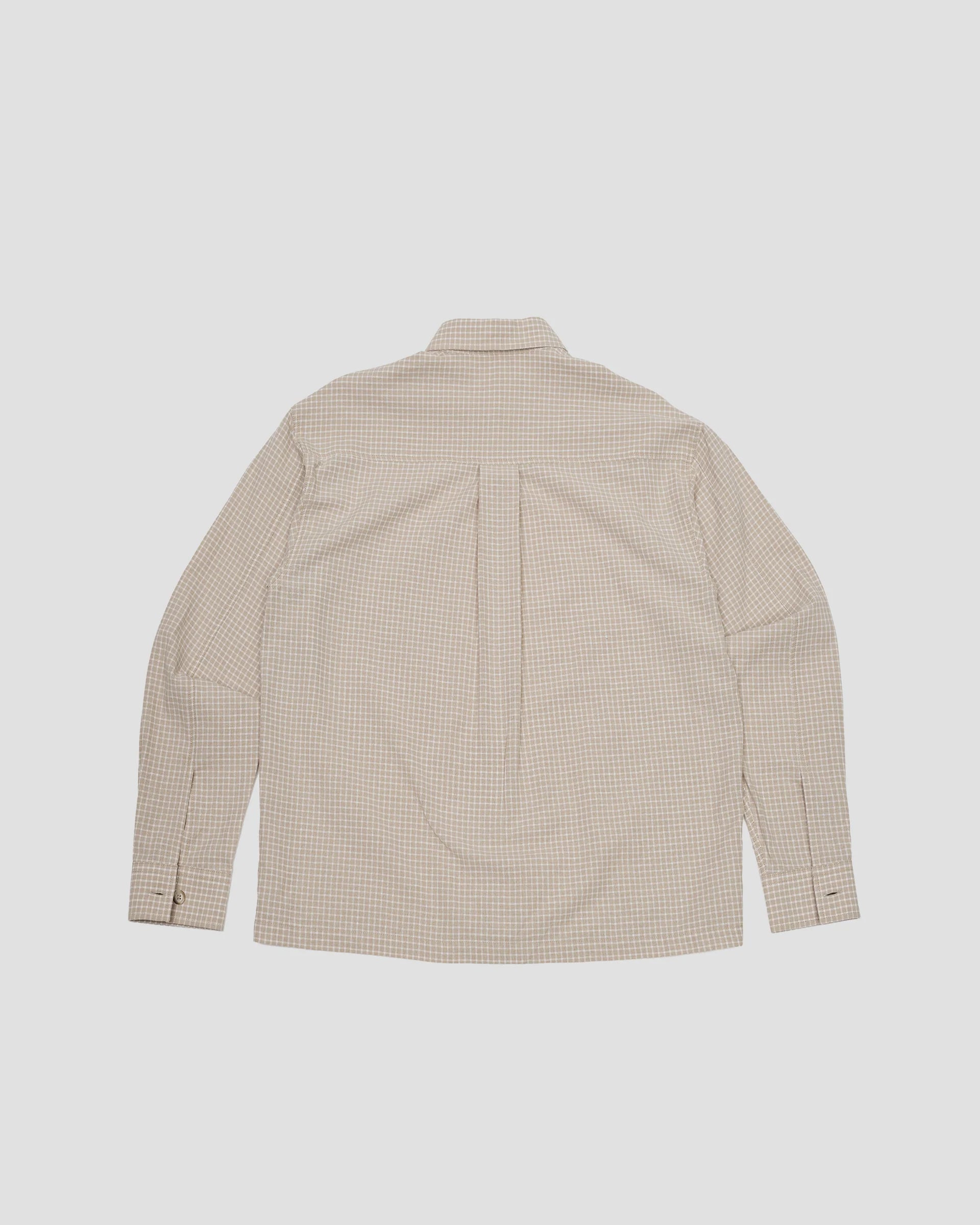 Bellflower Shirt - Beige Check