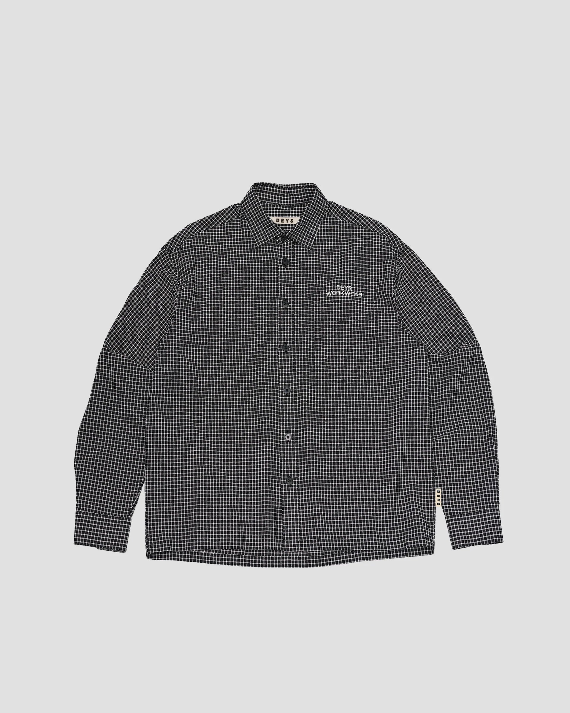 Bellflower Shirt - Black Check
