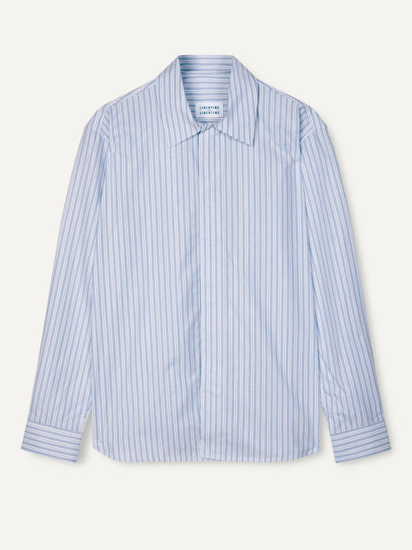 Domain Shirt | Light Blue Stripe