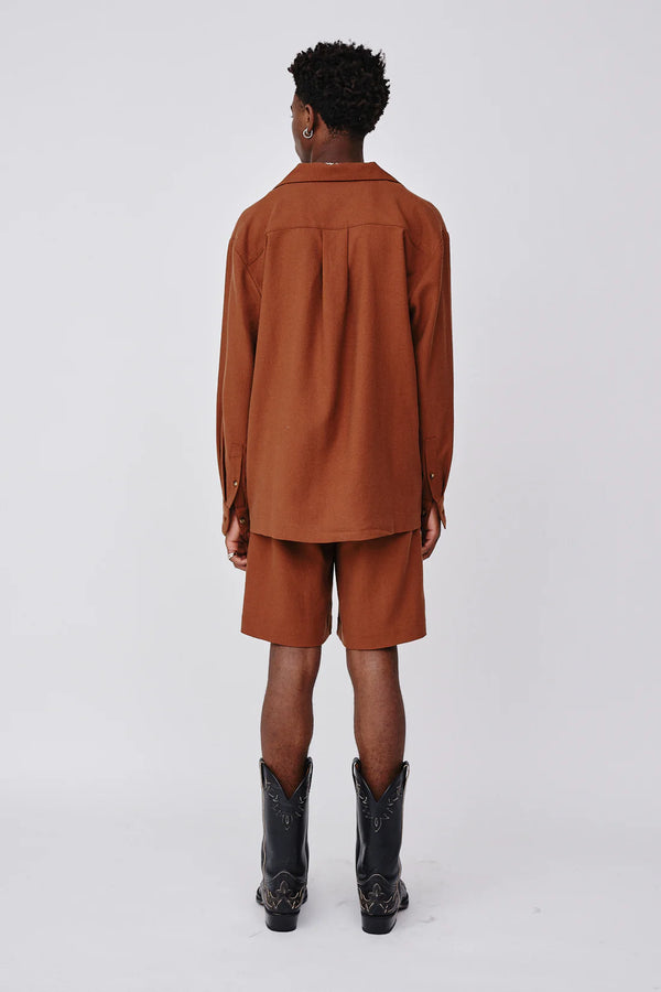 Enzo Shirt | Friar Brown