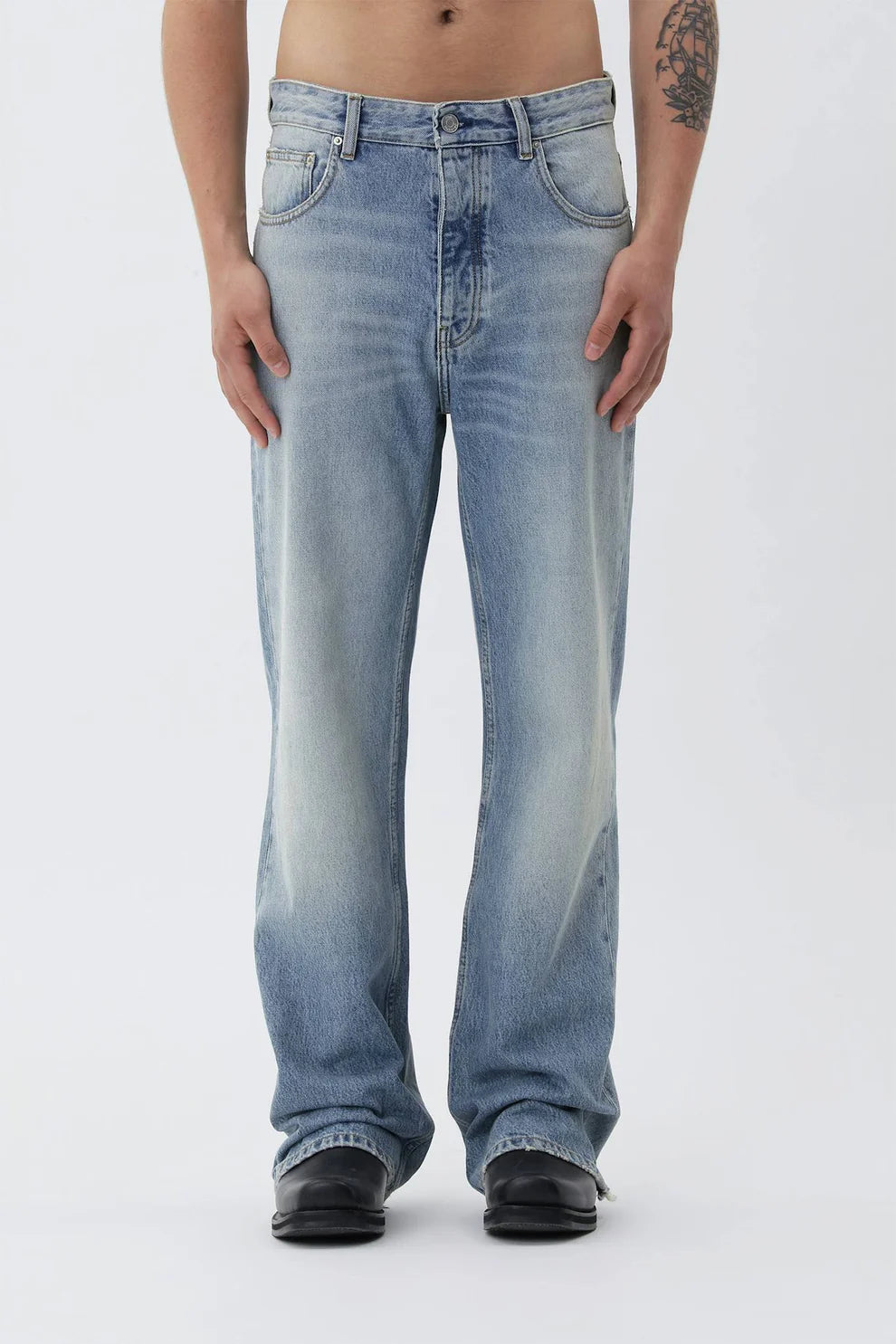 Genova Jeans | Broken Medium Blue