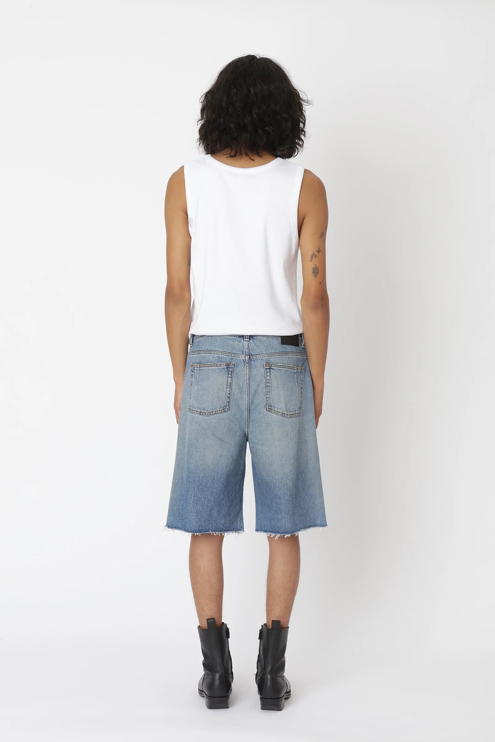 Kayce 80s Light Blue Shorts