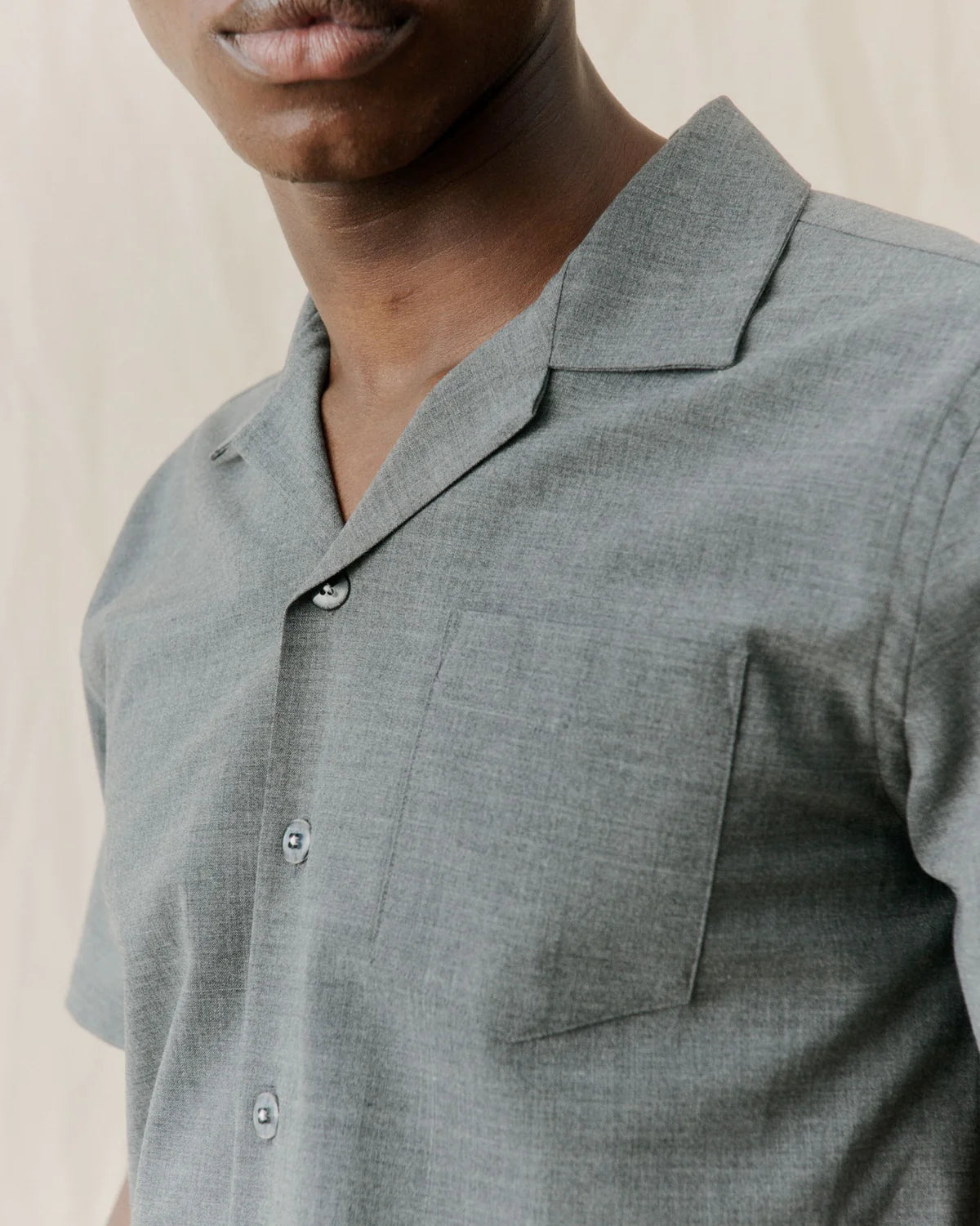 Cave Shirt | Grey Melange